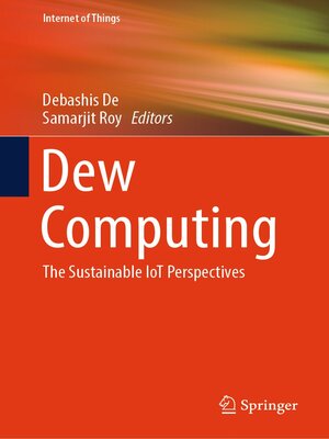 cover image of Dew Computing